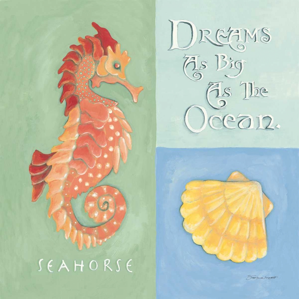 Dreams as Big as the Ocean art print by Stephanie Marrott for $57.95 CAD