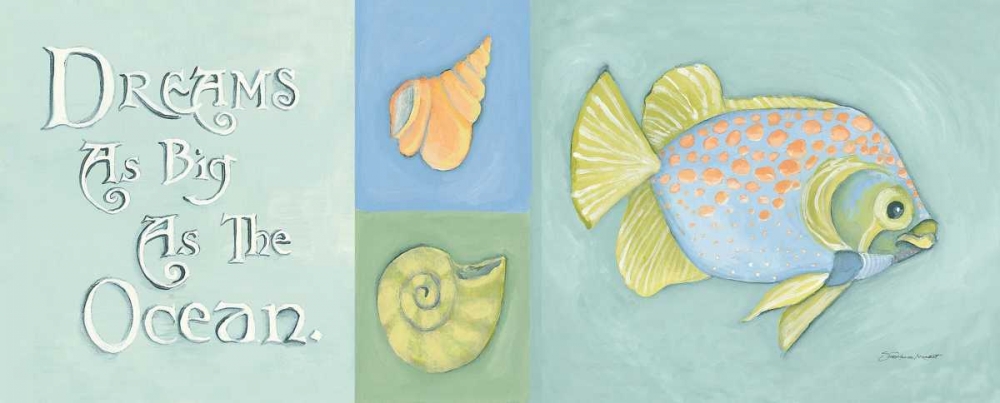 Dreams as Big as the Ocean art print by Stephanie Marrott for $57.95 CAD