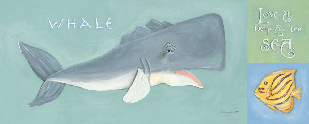 Love as Deep as the Sea art print by Stephanie Marrott for $57.95 CAD