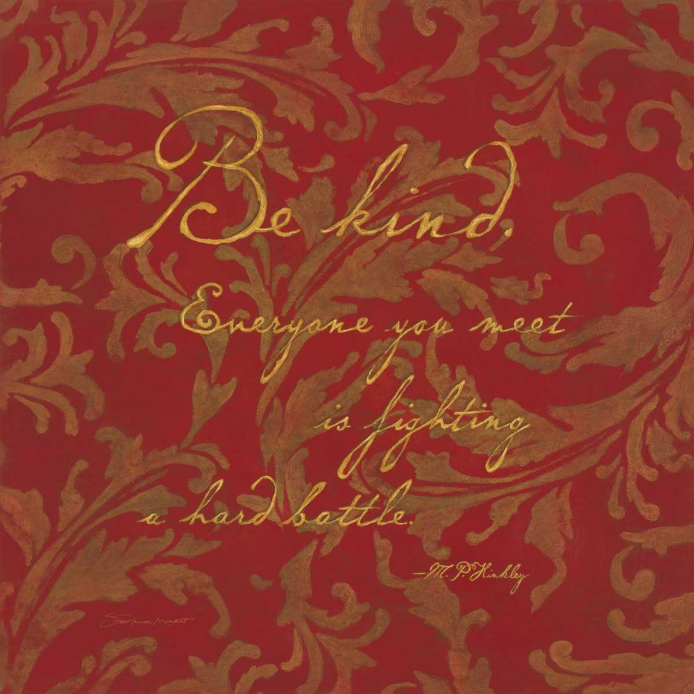 Be Kind art print by Stephanie Marrott for $57.95 CAD