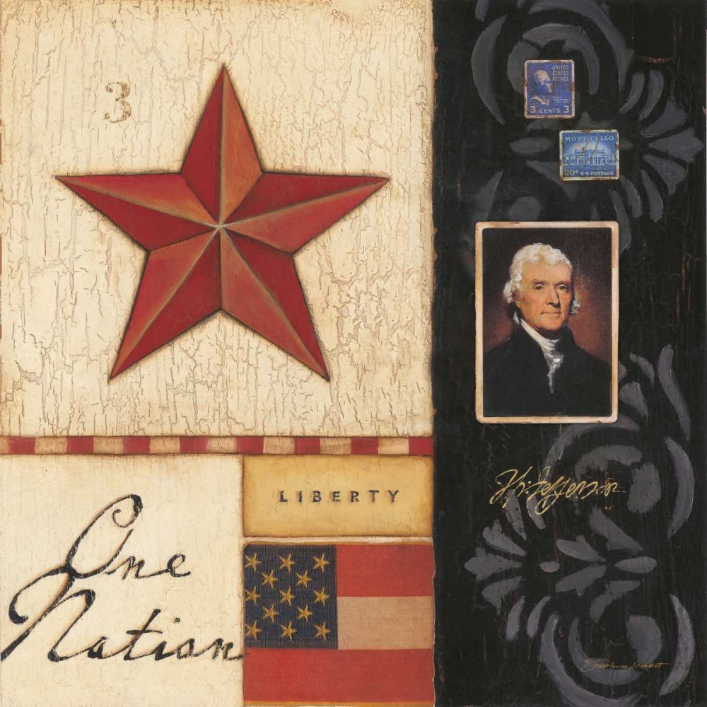 One Nation art print by Stephanie Marrott for $57.95 CAD