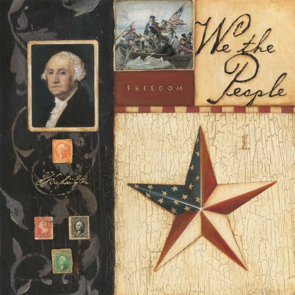 We the People art print by Stephanie Marrott for $57.95 CAD
