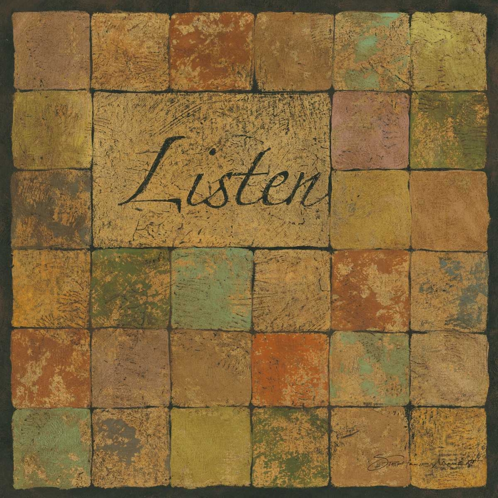 Listen art print by Stephanie Marrott for $57.95 CAD