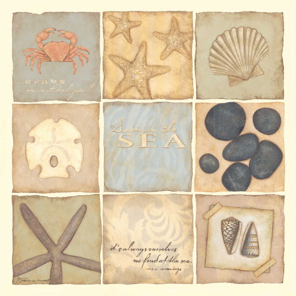 Swim in the Sea art print by Stephanie Marrott for $57.95 CAD