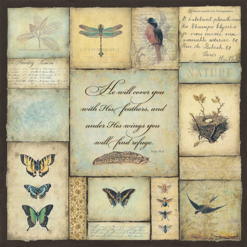 He Will Cover You art print by Stephanie Marrott for $57.95 CAD