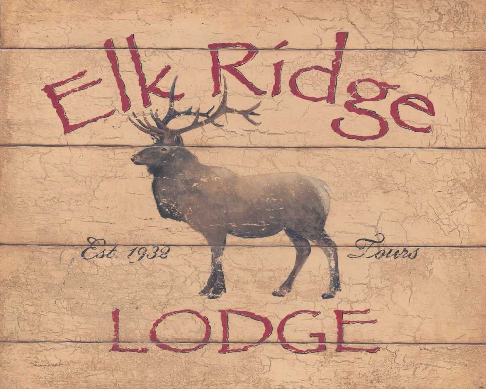 Elk Ridge art print by Stephanie Marrott for $57.95 CAD