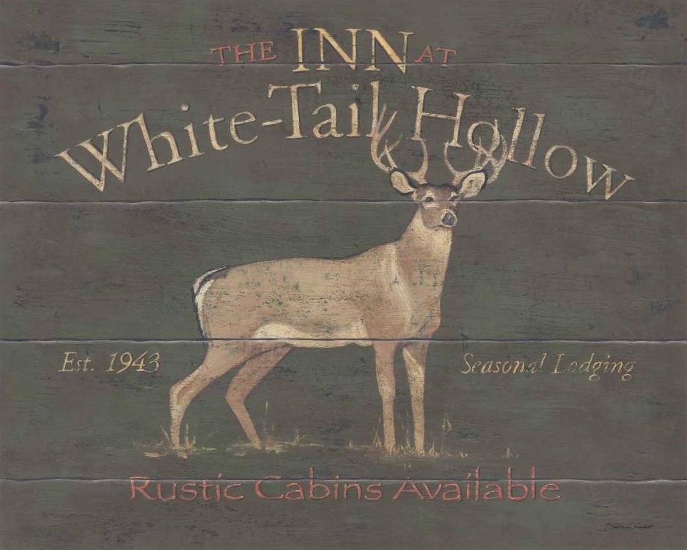 White Tail Hollow art print by Stephanie Marrott for $57.95 CAD