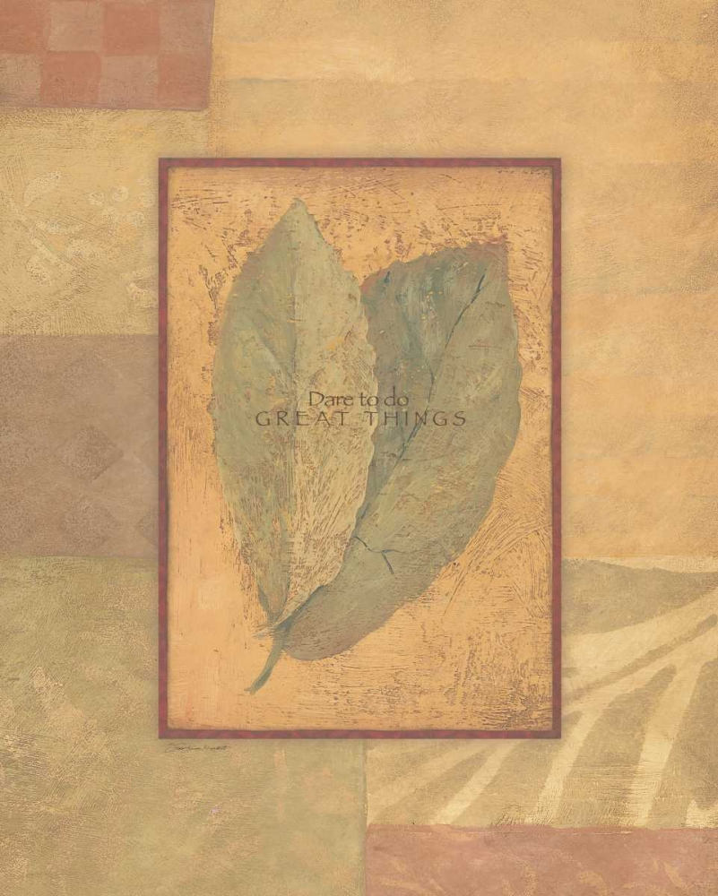 Dare to Do Great Things art print by Stephanie Marrott for $57.95 CAD