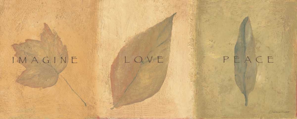 Imagine Love Peace art print by Stephanie Marrott for $57.95 CAD
