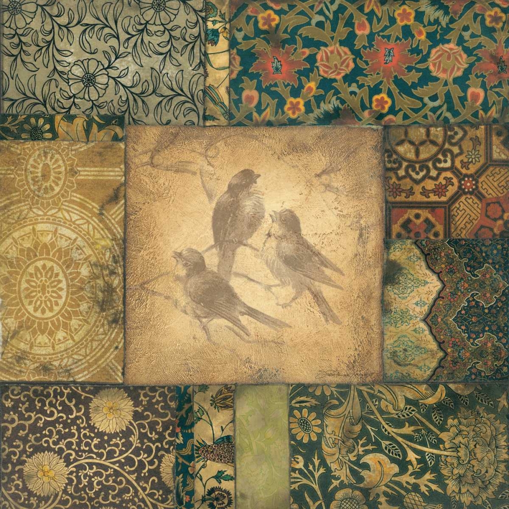Avian Tapestry I art print by Stephanie Marrott for $57.95 CAD
