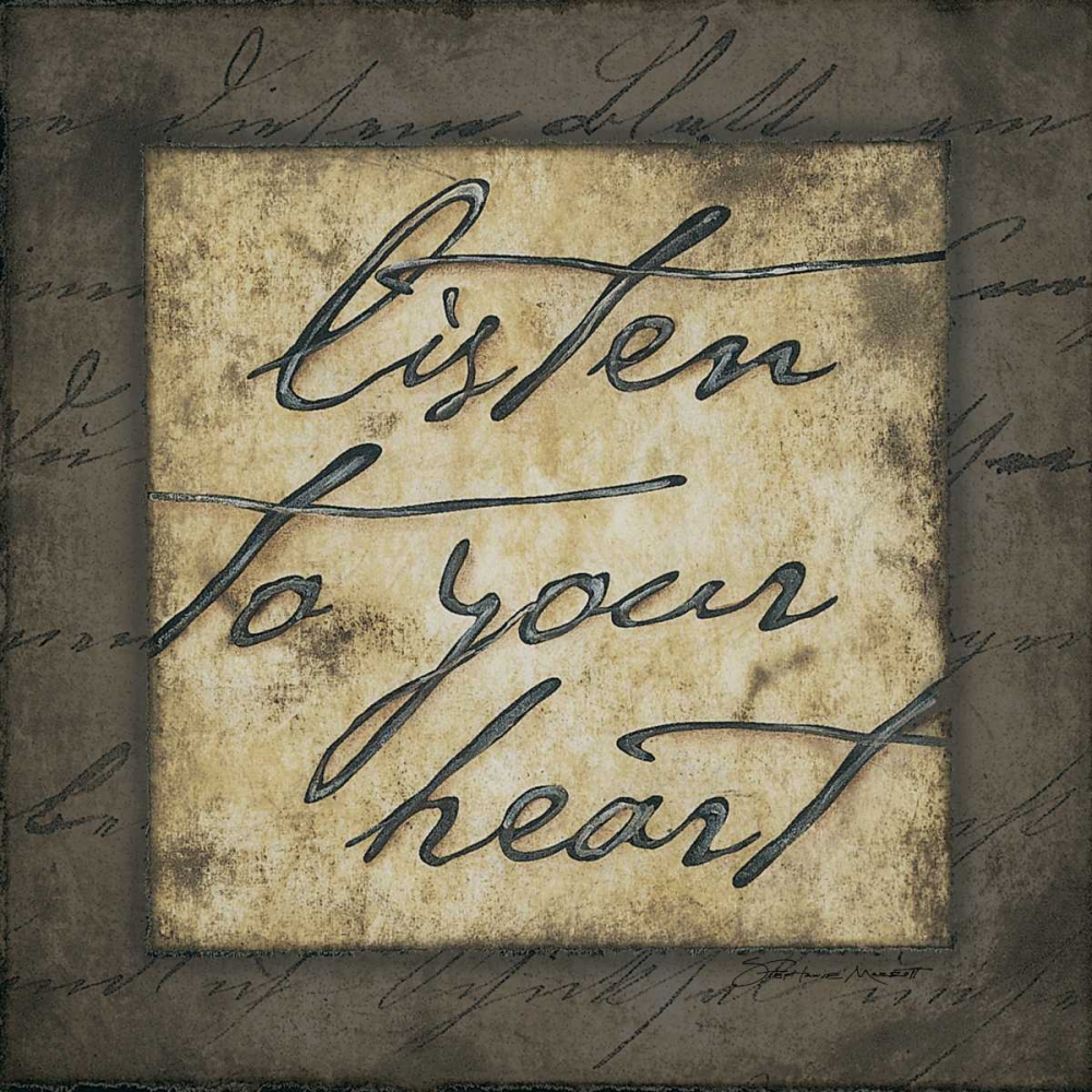 Listen art print by Stephanie Marrott for $57.95 CAD