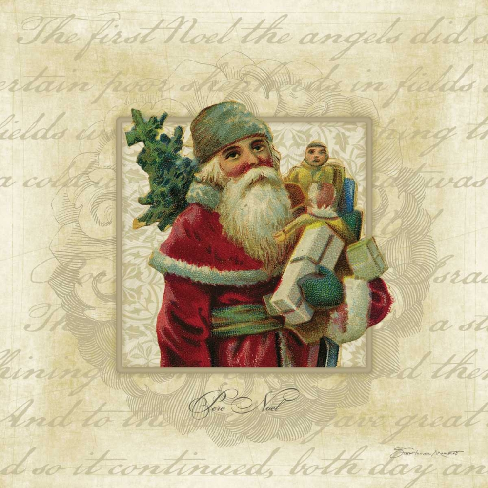 Pere Noel art print by Stephanie Marrott for $57.95 CAD