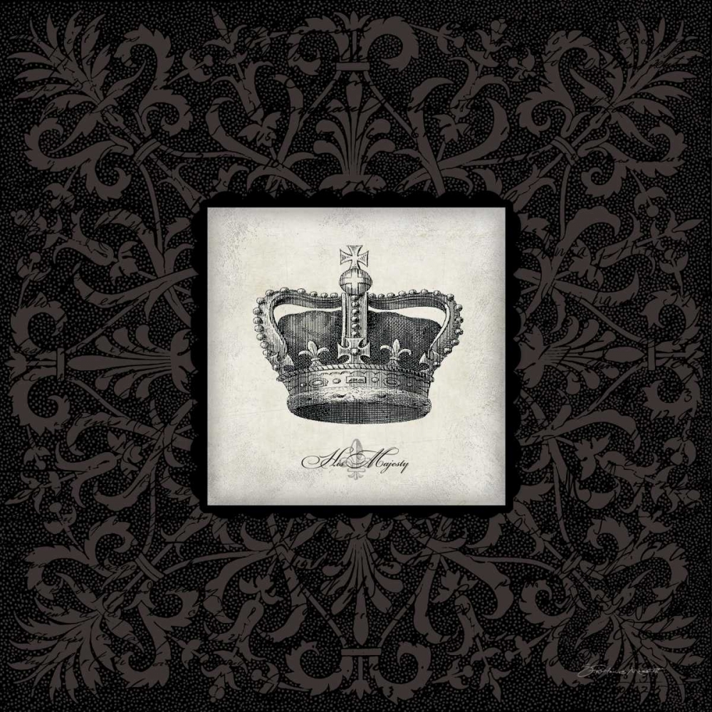 His Majesty art print by Stephanie Marrott for $57.95 CAD