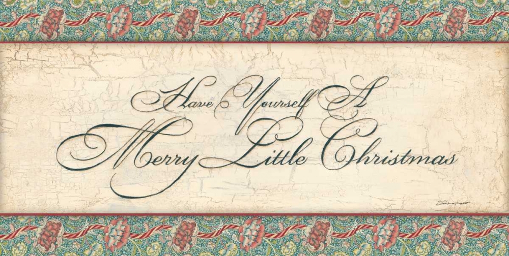 Merry Little Christmas art print by Stephanie Marrott for $57.95 CAD