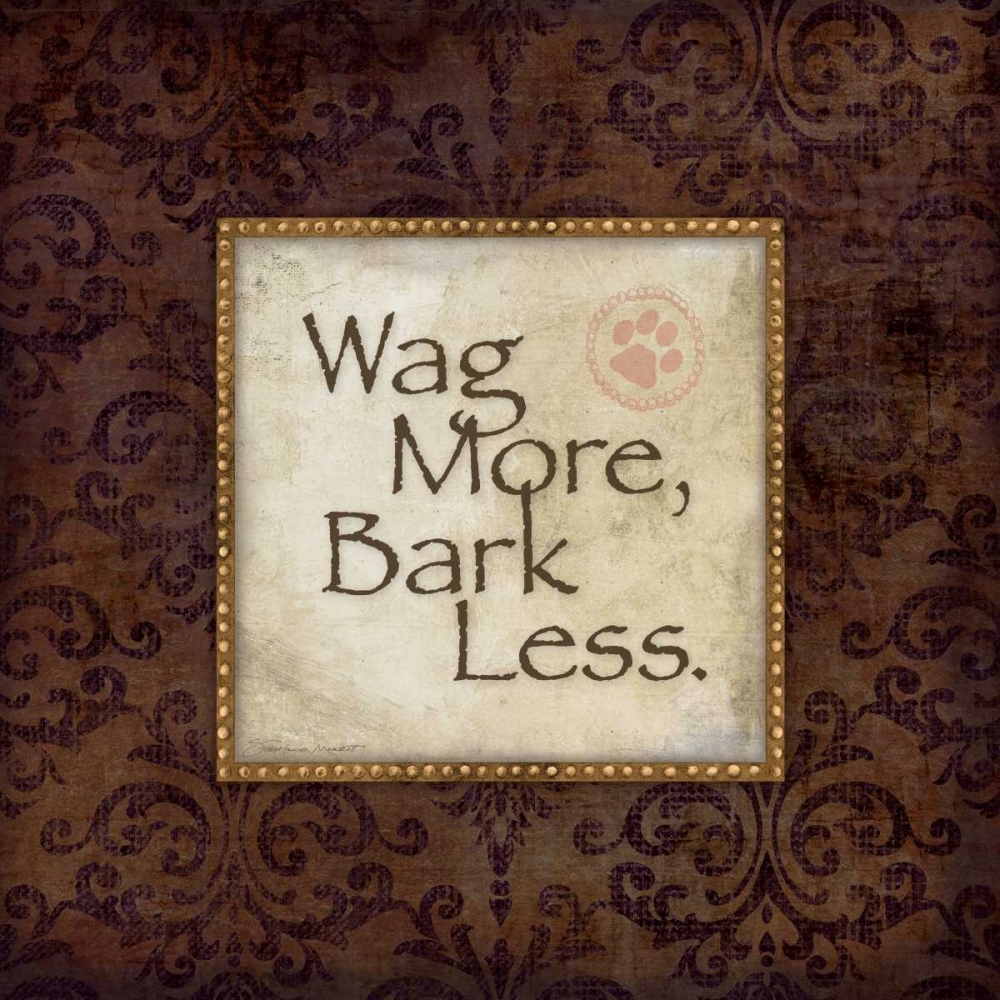 Bark Less art print by Stephanie Marrott for $57.95 CAD