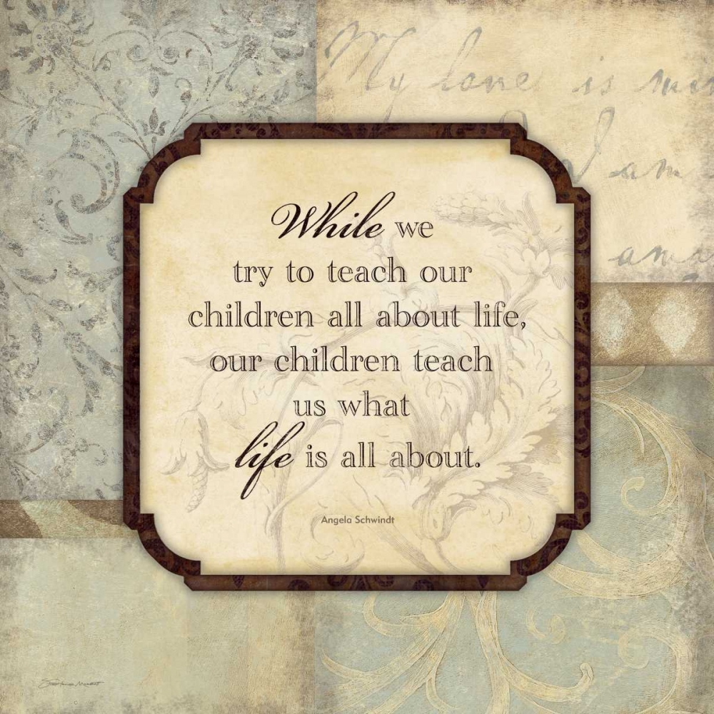 Teach Our Children art print by Stephanie Marrott for $57.95 CAD