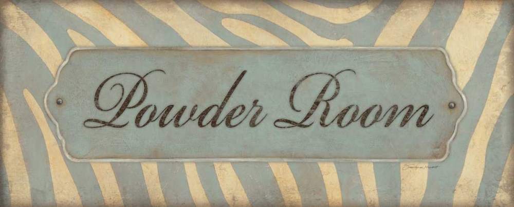 Powder Room art print by Stephanie Marrott for $57.95 CAD