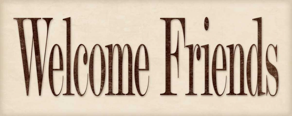 Welcome Friends art print by Stephanie Marrott for $57.95 CAD