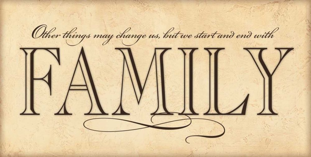 Family art print by Stephanie Marrott for $57.95 CAD