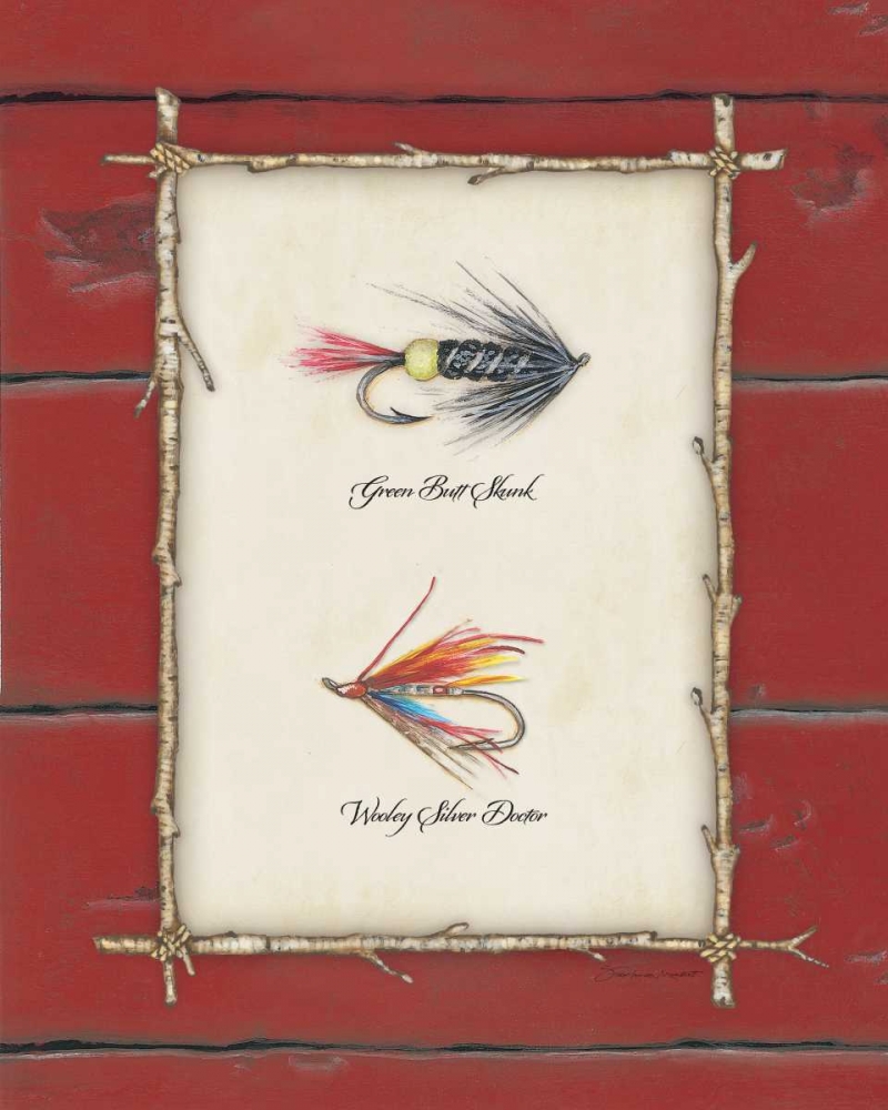 Fish Flies I art print by Stephanie Marrott for $57.95 CAD