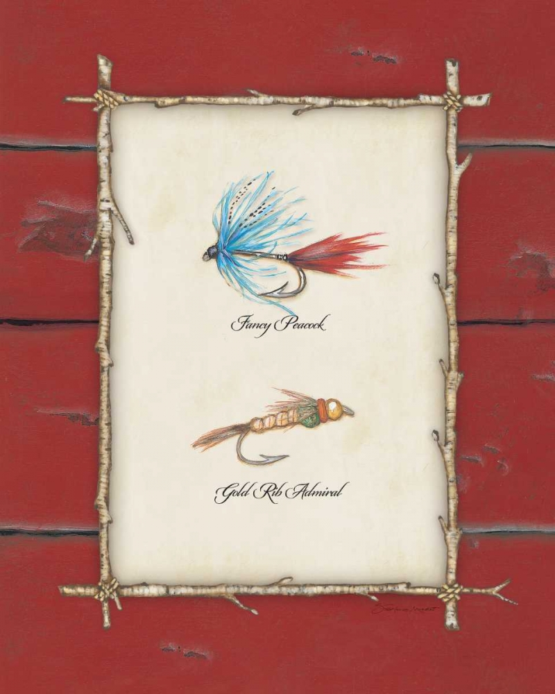 Fish Flies III art print by Stephanie Marrott for $57.95 CAD