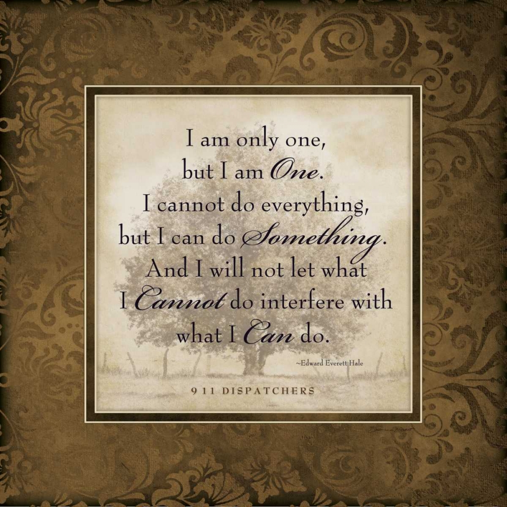 911 I Am One art print by Stephanie Marrott for $57.95 CAD