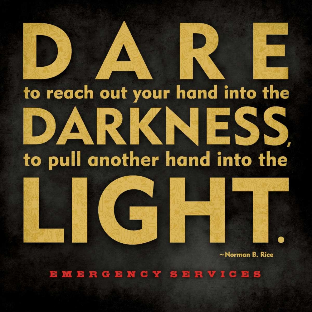 Emergency Services - Darkness art print by Stephanie Marrott for $57.95 CAD