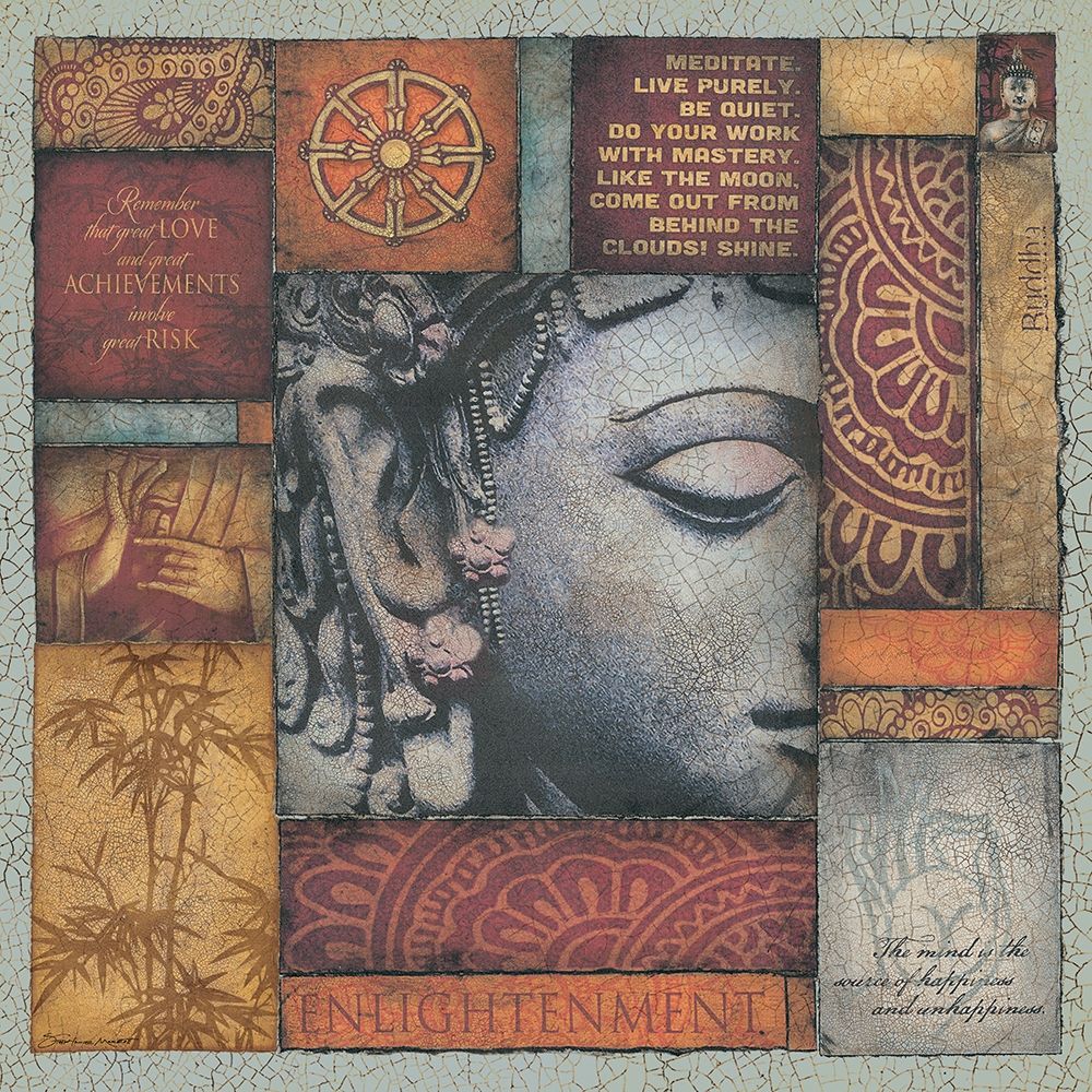 Buddha Tapestry I art print by Stephanie Marrott for $57.95 CAD