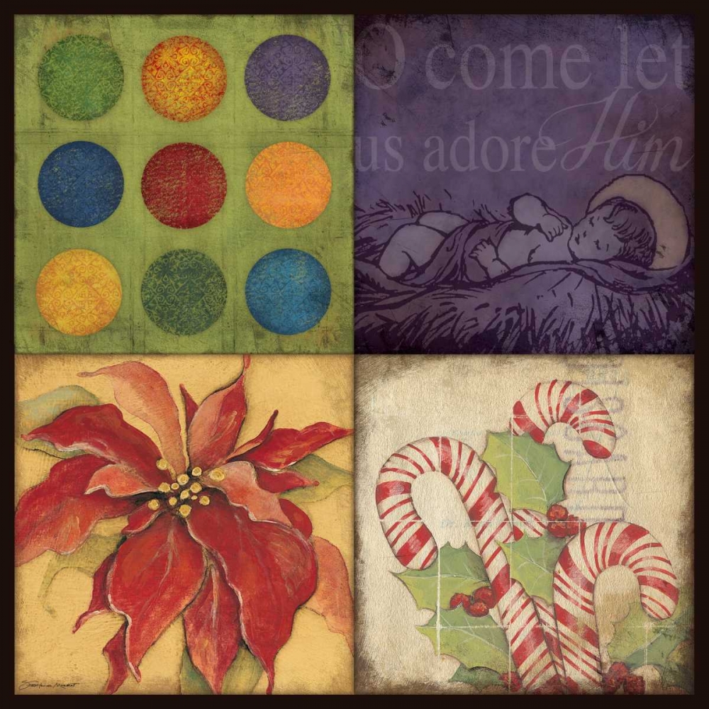 Holiday Patch I art print by Stephanie Marrott for $57.95 CAD