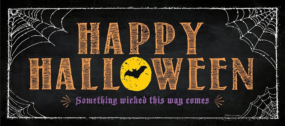 Happy Halloween art print by Stephanie Marrott for $57.95 CAD