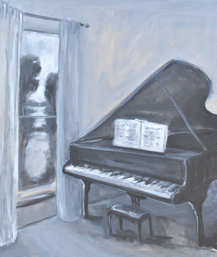 Piano With A View art print by Allayn Stevens for $57.95 CAD