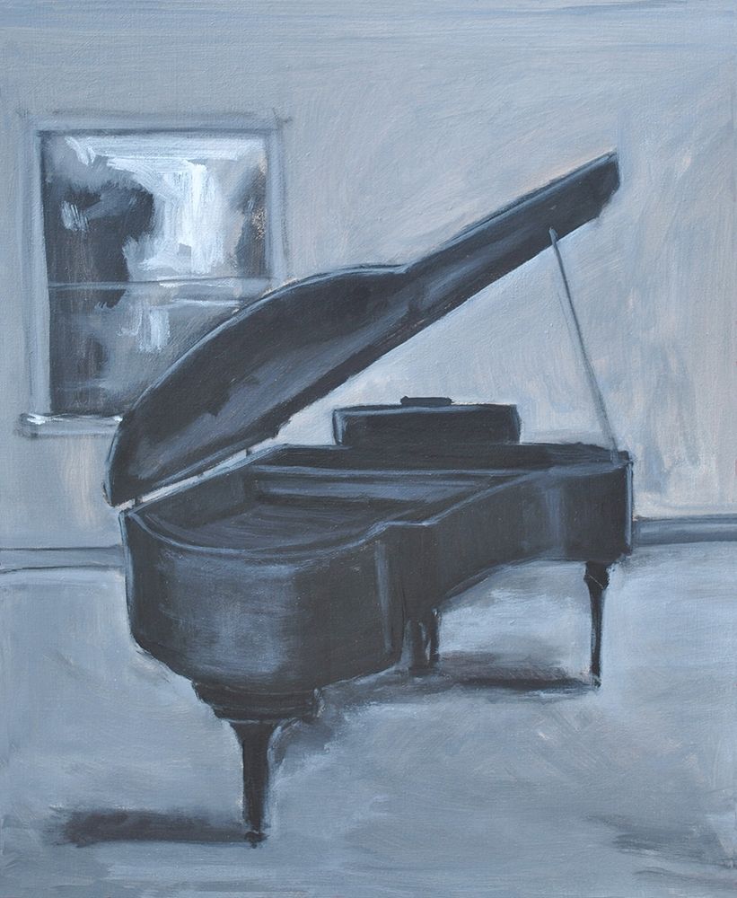 Blue Piano art print by Allayn Stevens for $57.95 CAD