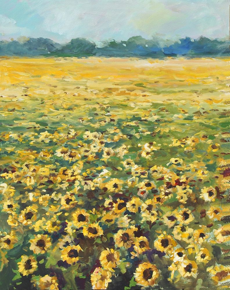 Sunflowers art print by Allayn Stevens for $57.95 CAD