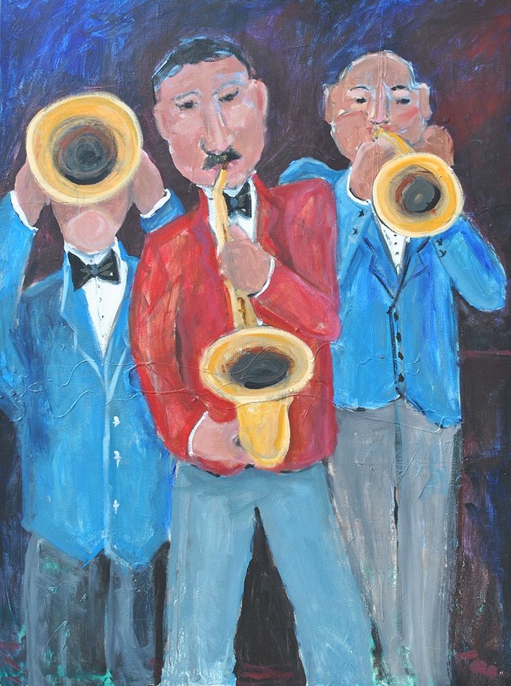 Blow Those Horns art print by Allayn Stevens for $57.95 CAD