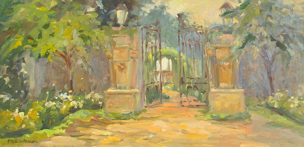 Villa Gates art print by Allayn Stevens for $57.95 CAD