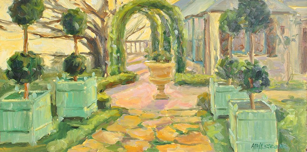 Villa Walkway art print by Allayn Stevens for $57.95 CAD