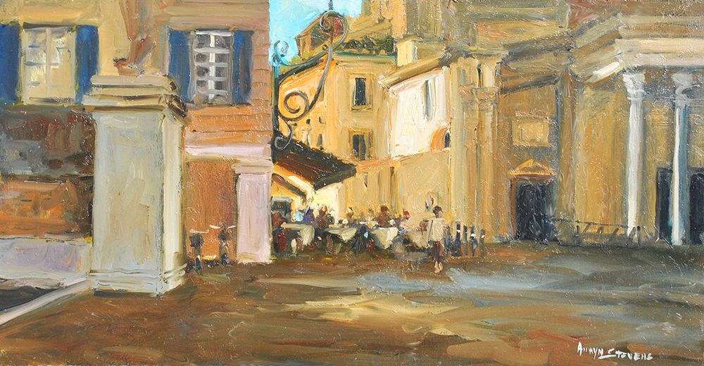 Roman Dining art print by Allayn Stevens for $57.95 CAD