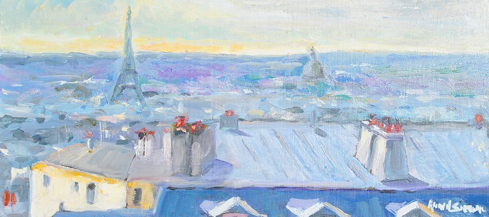 Paris View art print by Allayn Stevens for $57.95 CAD