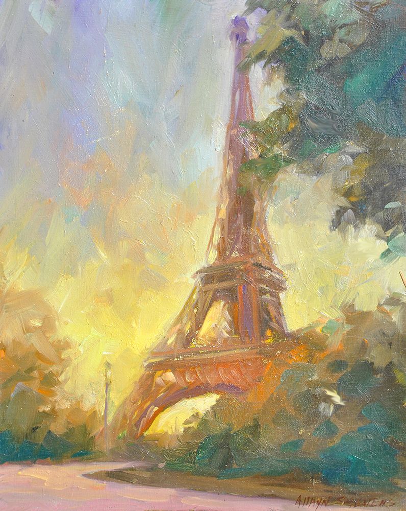 Eiffile Tower art print by Allayn Stevens for $57.95 CAD