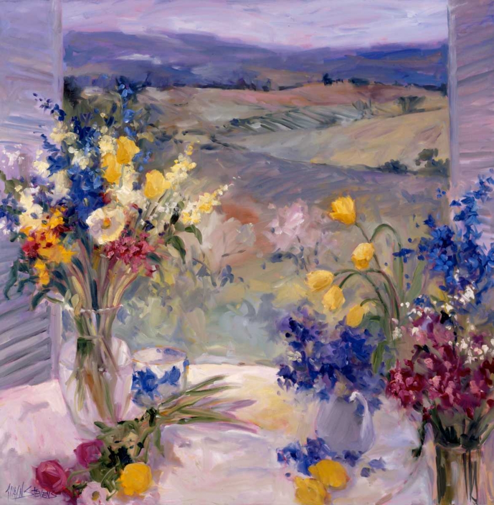 Tuscany Floral art print by Allayn Stevens for $57.95 CAD