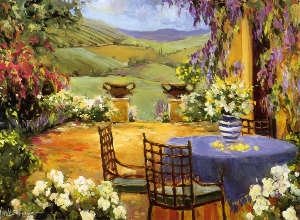 Countryside Terrace art print by Allayn Stevens for $57.95 CAD