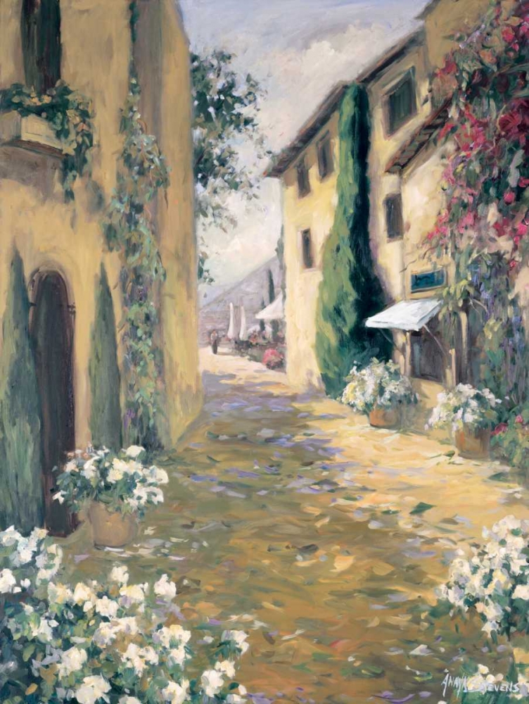Sunlit Villa I art print by Allayn Stevens for $57.95 CAD