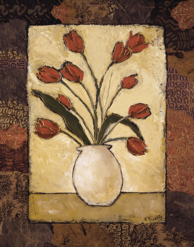 Tulips in Red art print by Judi Bagnato for $57.95 CAD