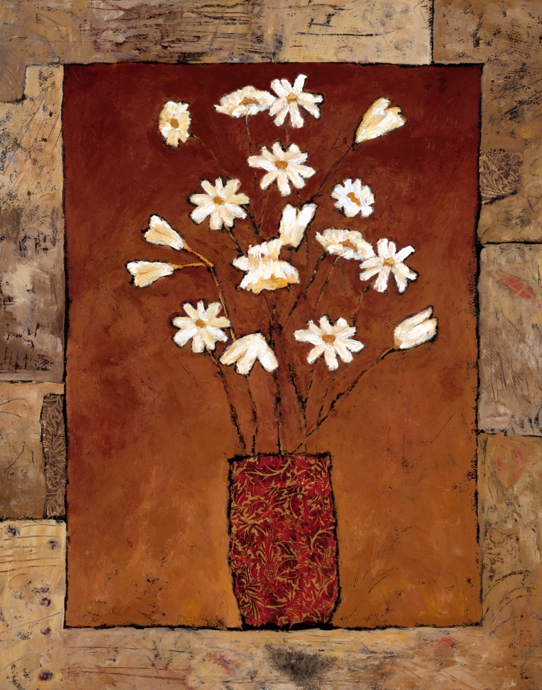 White Flowers art print by Judi Bagnato for $57.95 CAD