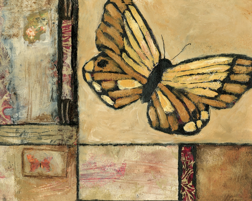 Butterfly in Yellow art print by Judi Bagnato for $57.95 CAD