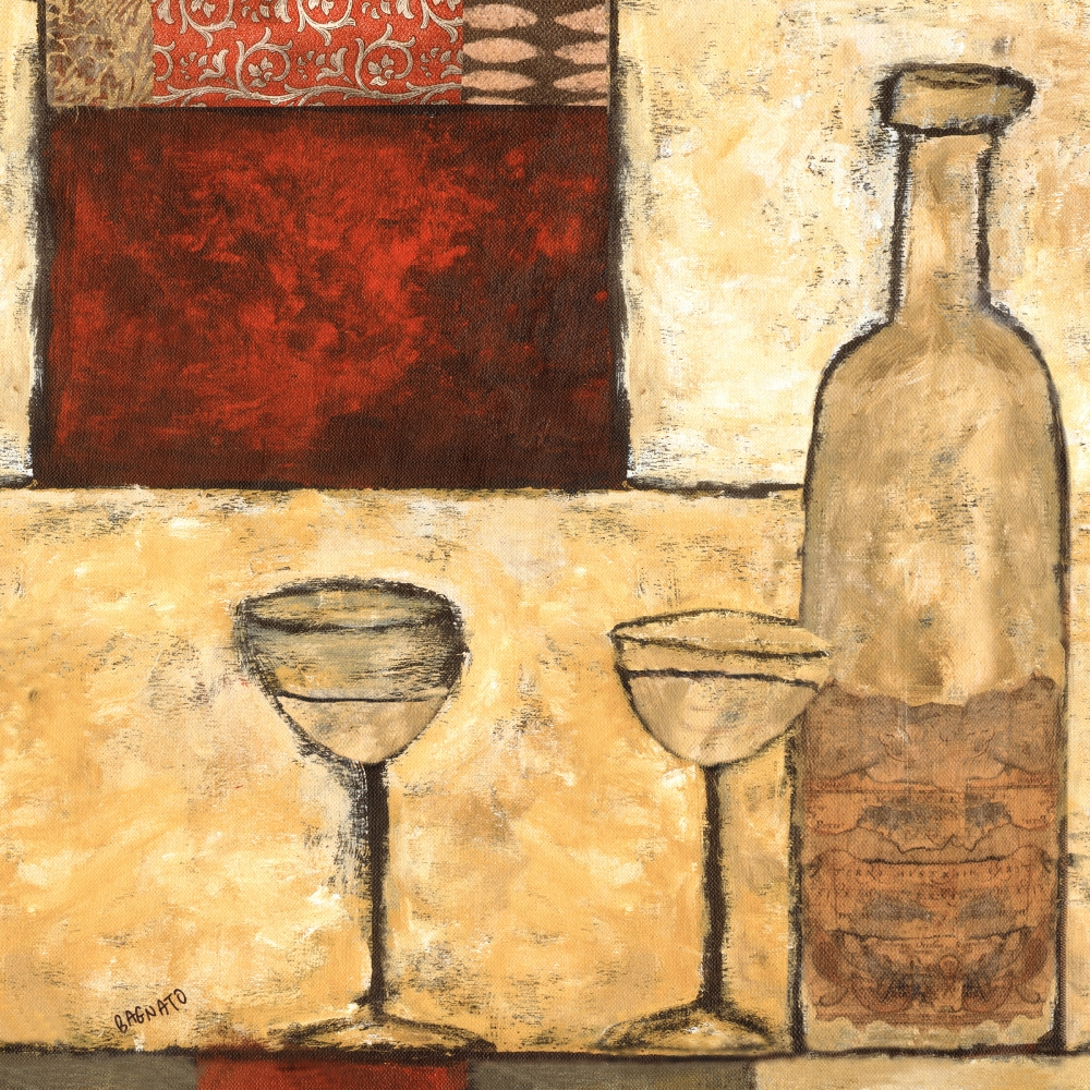 White Wine for Two art print by Judi Bagnato for $57.95 CAD