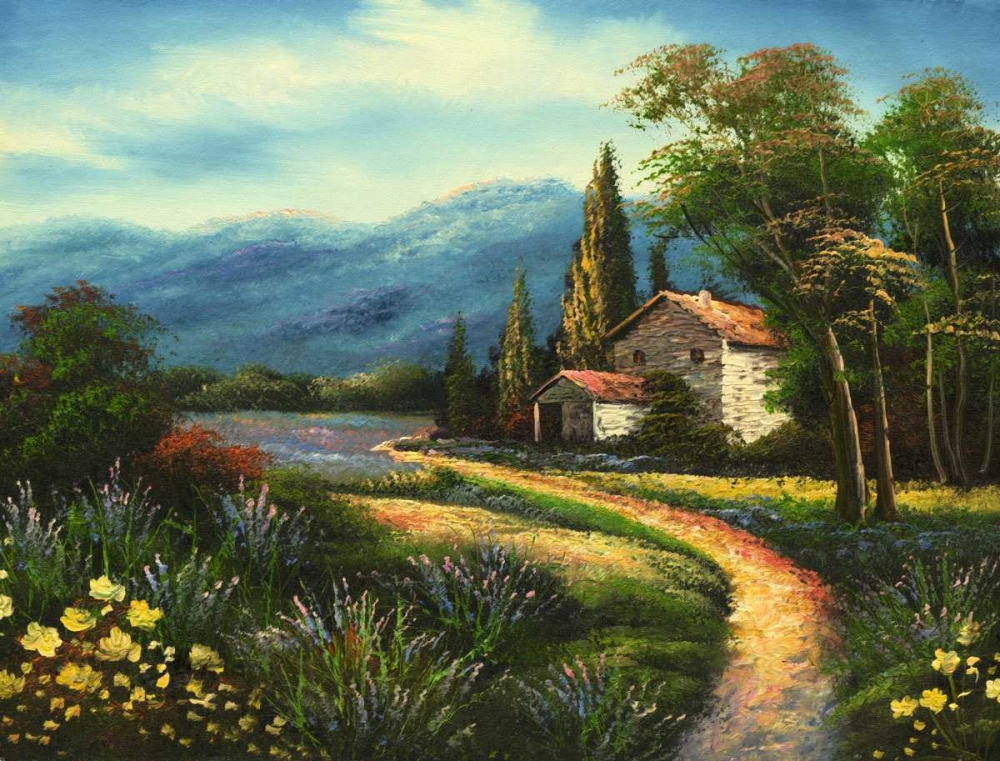 Mountian Getaway art print by Art Chin for $57.95 CAD