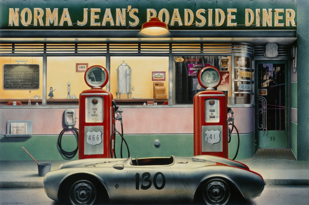 Destiny Highway Calendar Girl art print by Chris Consani for $57.95 CAD