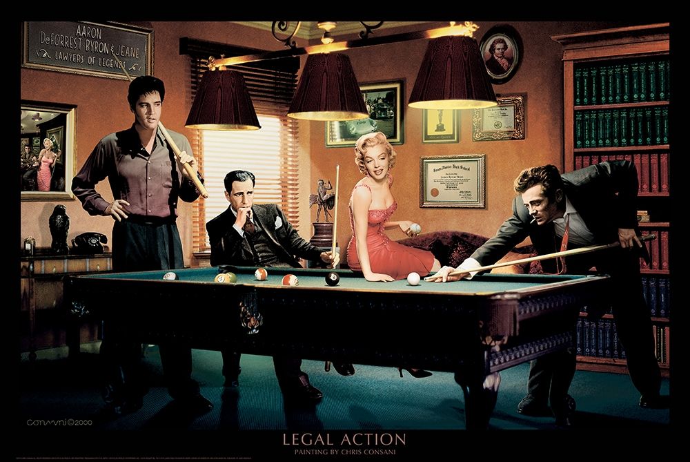 Legal Action art print by Chris Consani for $57.95 CAD