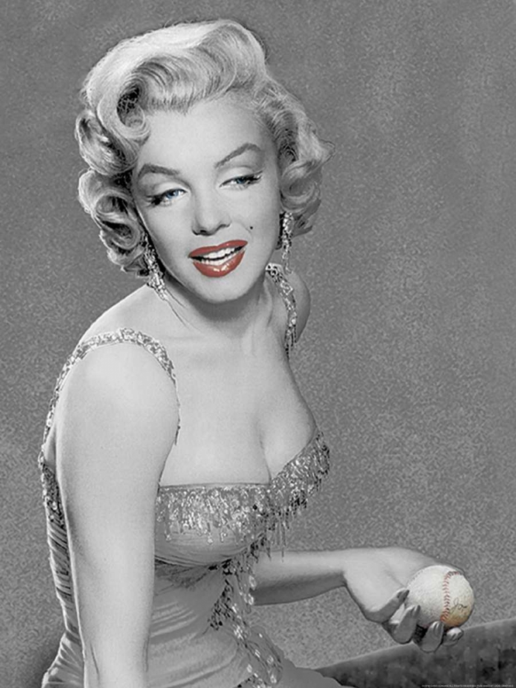 Marilyn Baseball art print by Chris Consani for $57.95 CAD